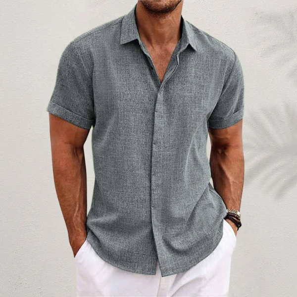 Aleandro™ | Premium Linen Shirt – Timeless Comfort