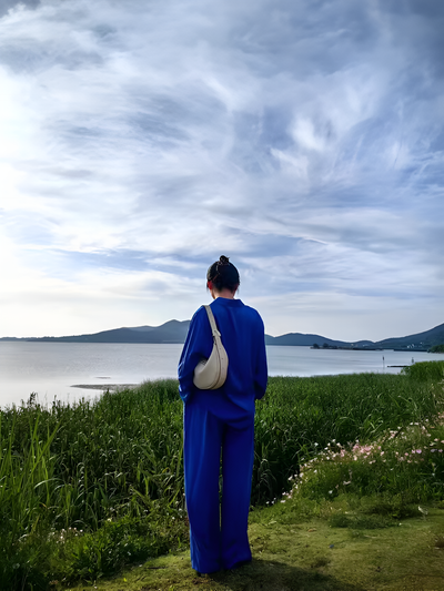 Lara ™ |  Linen Shirt Suit