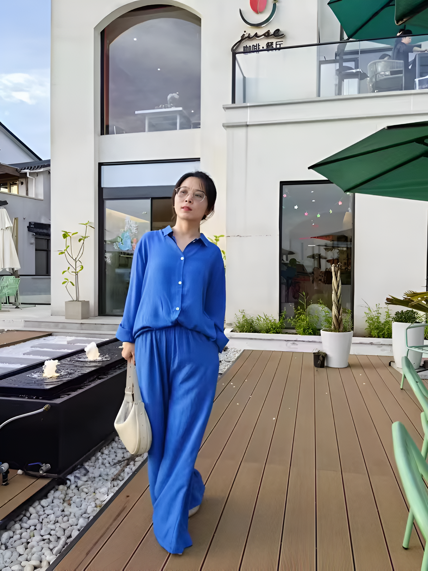 Lara ™ |  Linen Shirt Suit