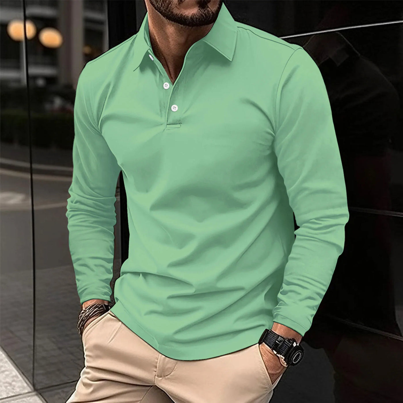Todd ™ | Mid-Season Long Sleeve Polo
