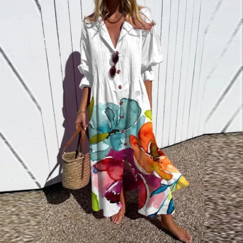 Odessa™ | Elegant Bohemian Maxi Dress