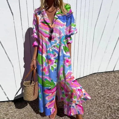 Odessa™ | Elegant Bohemian Maxi Dress