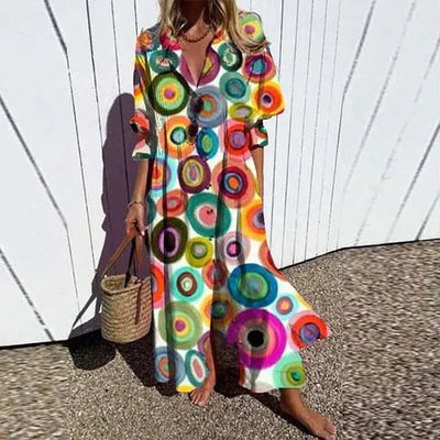 Odessa™ | Elegant Bohemian Maxi Dress