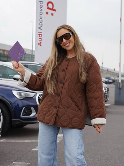 Elia ™ | Vintage Oversized Down Jacket for Women