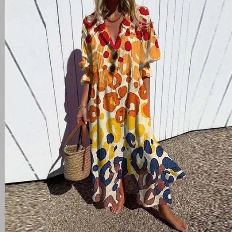 Odessa™ | Elegant Bohemian Maxi Dress