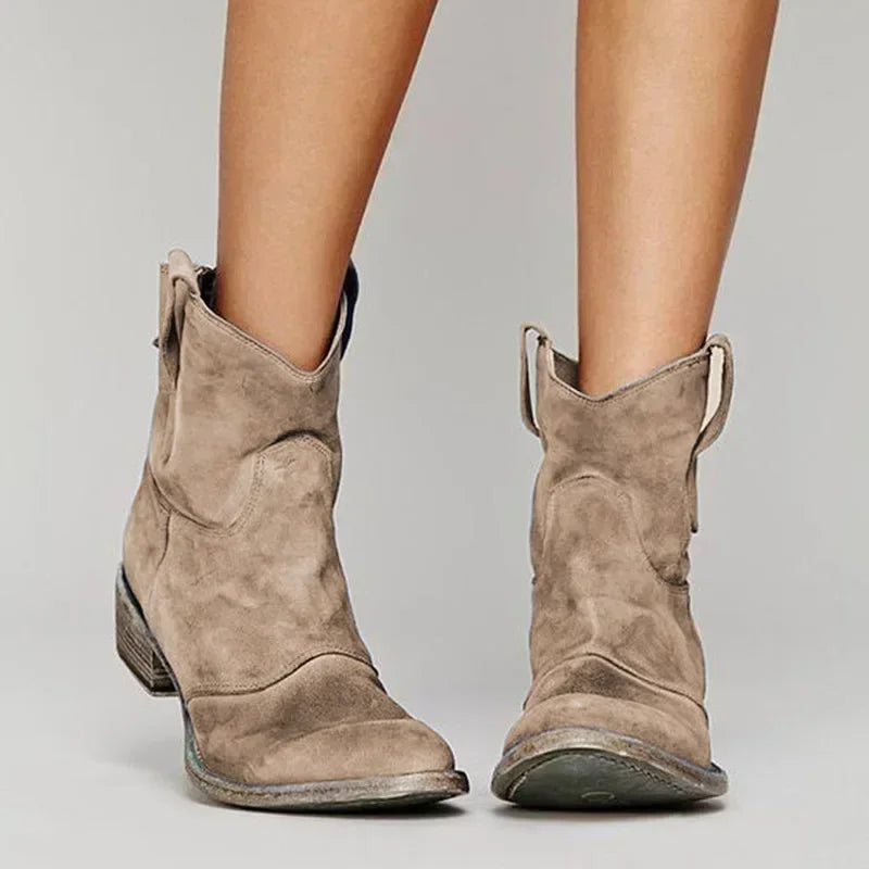 Paloma ™ - Vintage Western Ankle Boots