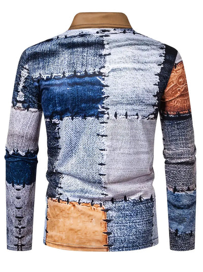 Max ™  - Color Block Long Sleeve Shirt with Zip