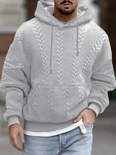 Jacky ™ - Casual Knitted Hooded Sweater With Front Pocket