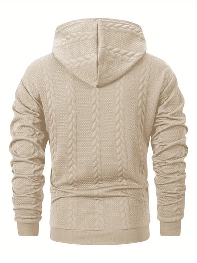 Jacky ™ - Casual Knitted Hooded Sweater With Front Pocket