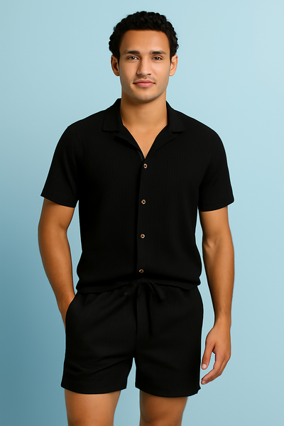 Noir™ Summer Set - Linen & Cotton Two-Piece