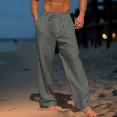 Jens™ | Relaxed Fit Linen Trousers