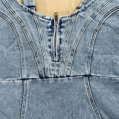 Anna™ Denim Dress with Adjustable Straps