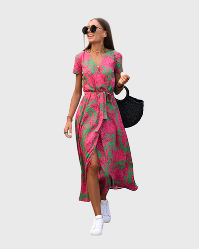 Abim™ Elegant Cotton Dress