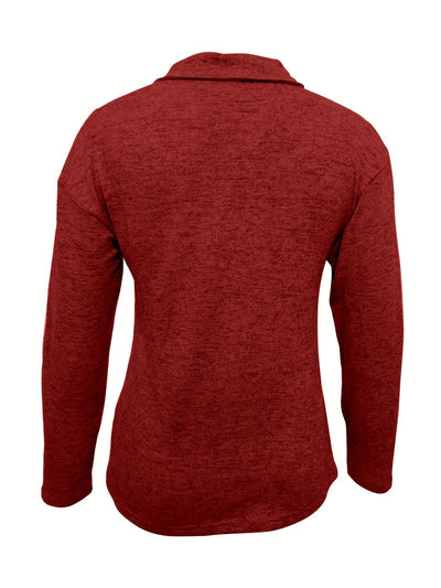 Vera ™ – Soft Sweater with Zip and Collar