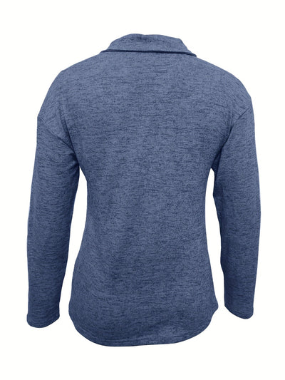 Vera ™ – Soft Sweater with Zip and Collar