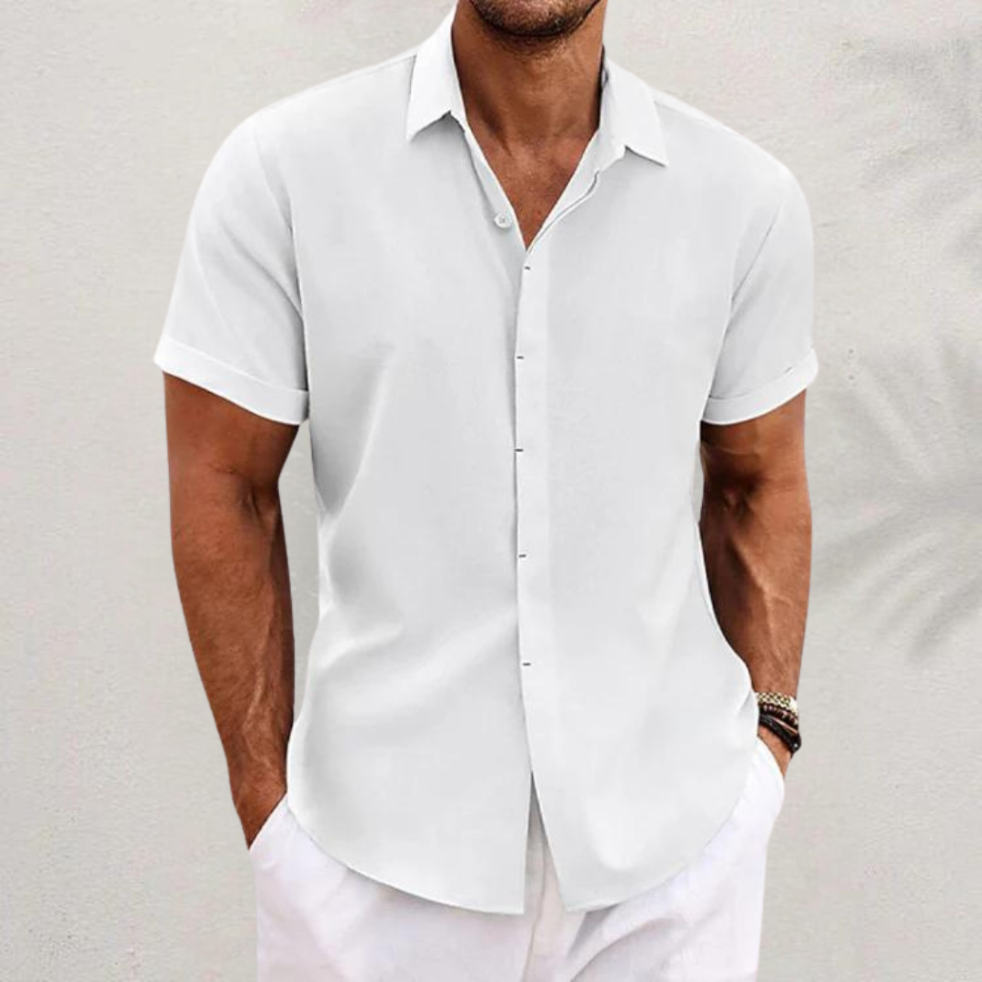 Aleandro™ | Premium Linen Shirt – Timeless Comfort