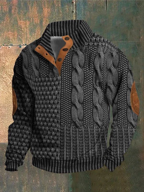 Thomas ™ | Printed Warm Sweater
