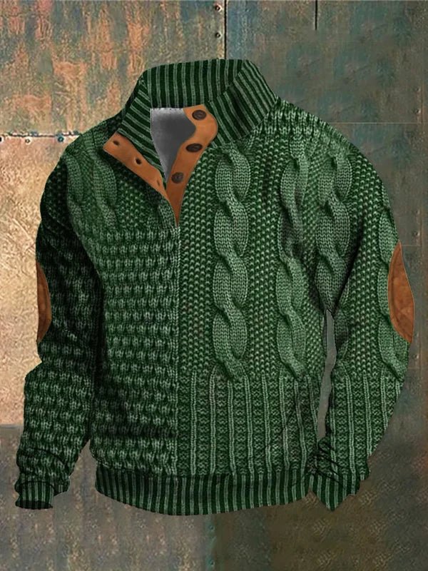 Thomas ™ | Printed Warm Sweater