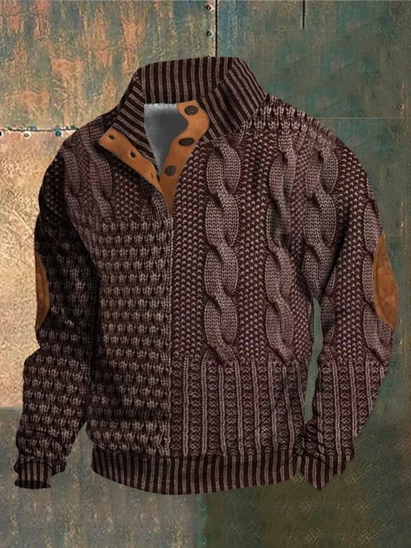 Thomas ™ | Printed Warm Sweater