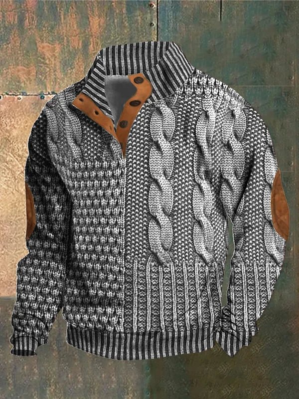 Thomas ™ | Printed Warm Sweater