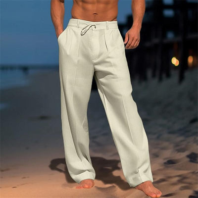 Jens™ | Relaxed Fit Linen Trousers
