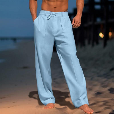 Jens™ | Relaxed Fit Linen Trousers