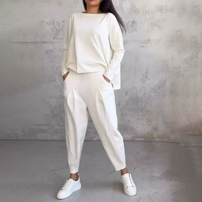 Miravo ™ Minimalist Two-Piece Set in Ivory