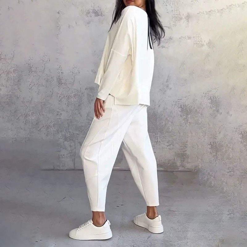 Miravo ™ Minimalist Two-Piece Set in Ivory